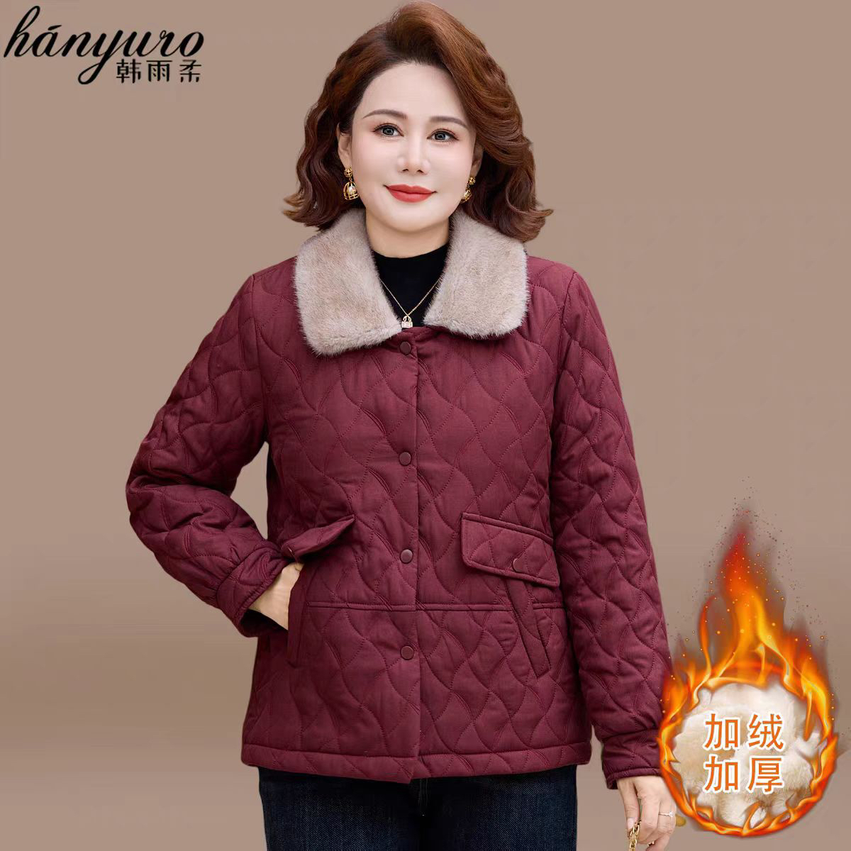 29款棉加绒皮衣外套（LZHX）