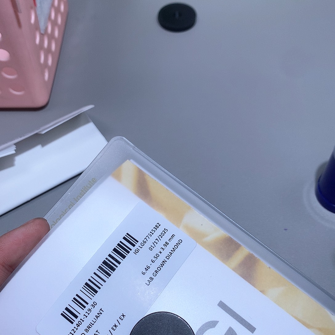合成钻石裸石未镶嵌1.01 DVvS2