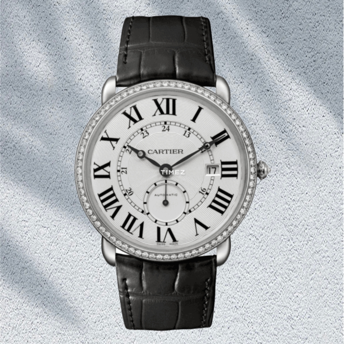 99新 Cartier/卡地亚 卡地亚Ronde系列WR007018，40mm表径
