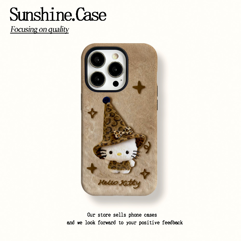 菲林二合一适用苹果华为vivo小米oppo手机壳豹纹帽子KT17PRO/16