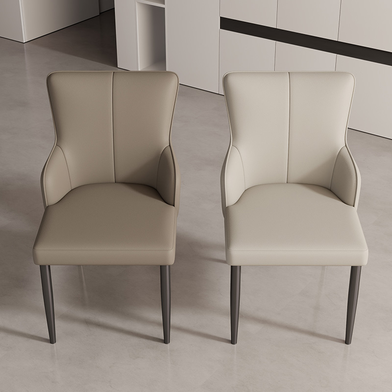 北欧轻奢现代简约餐椅家用小户型网红化妆椅麻将椅靠背舒适久坐凳