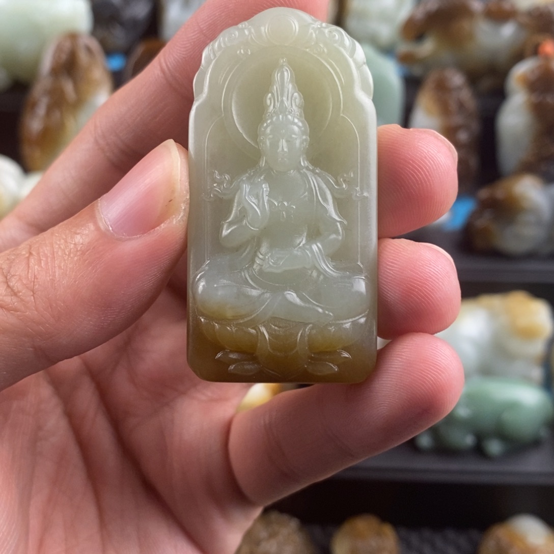 和田玉挂件未镶嵌