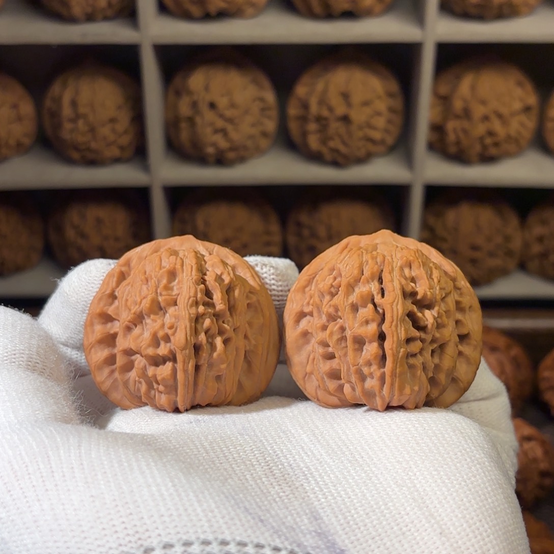 把件文玩核桃S级44尺全品四座楼