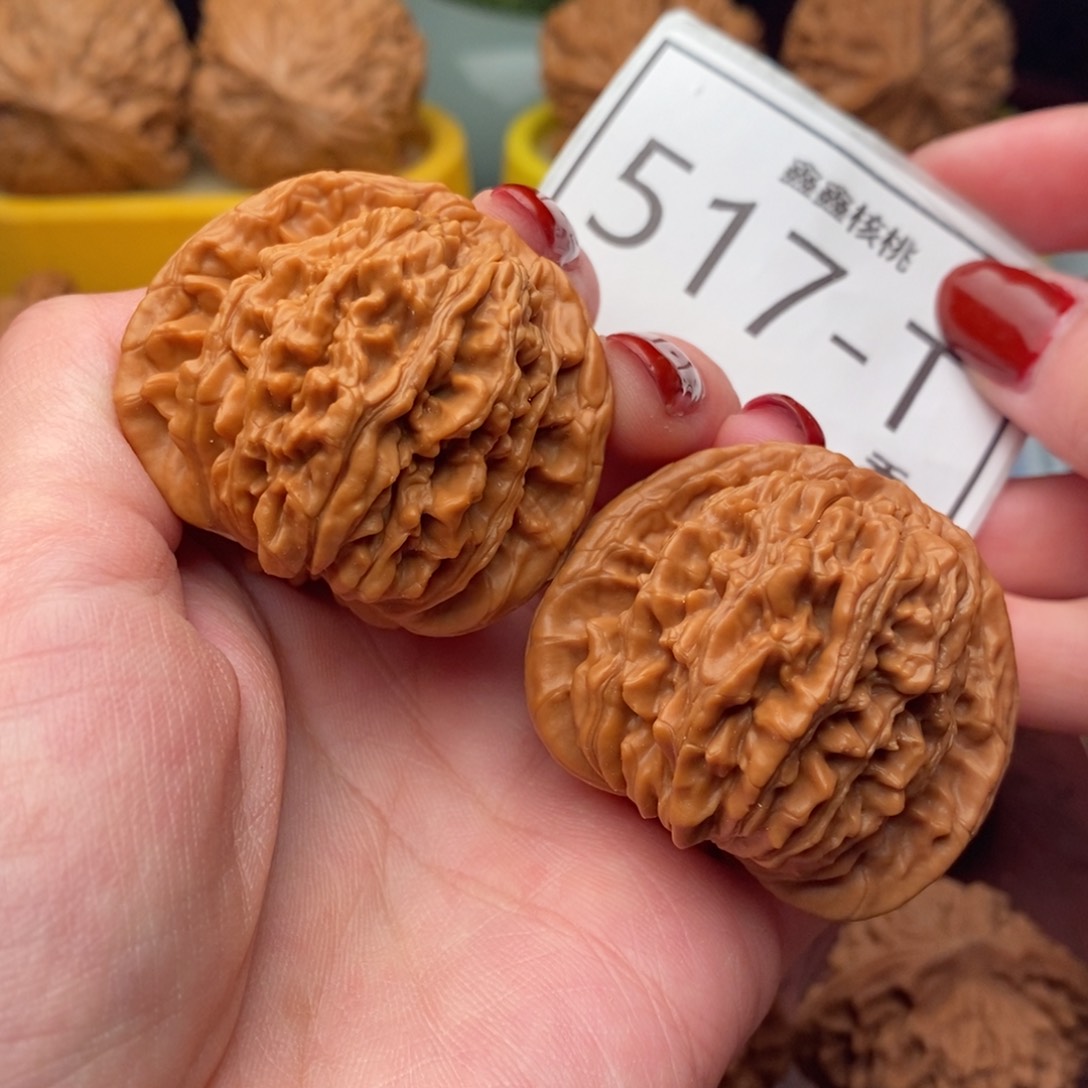 文玩核桃把件汉高楼42