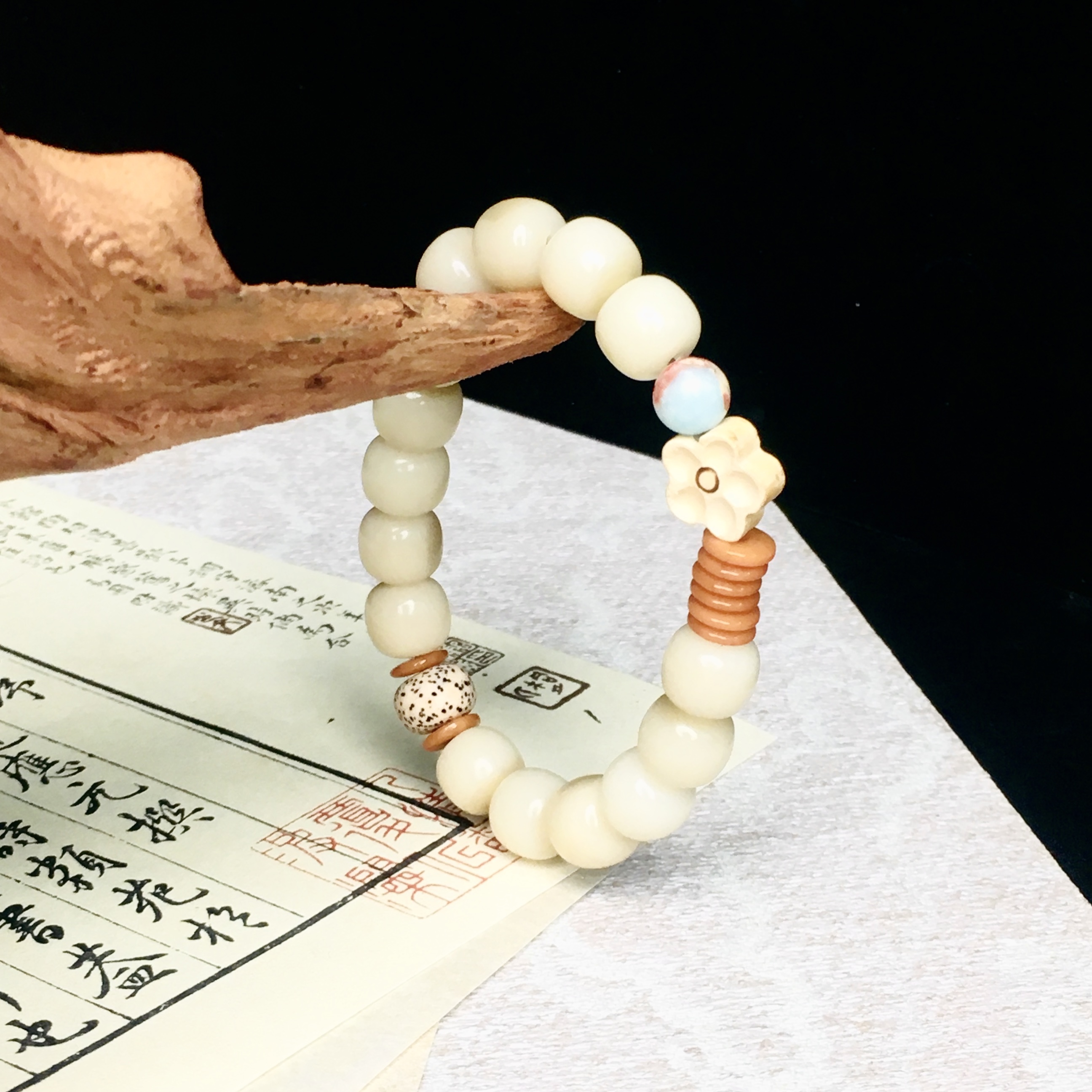 白菩提单圈手串160无礼盒