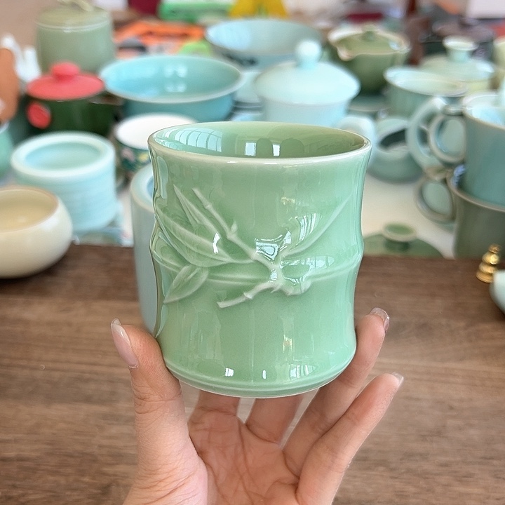 小米茶器龙泉青瓷