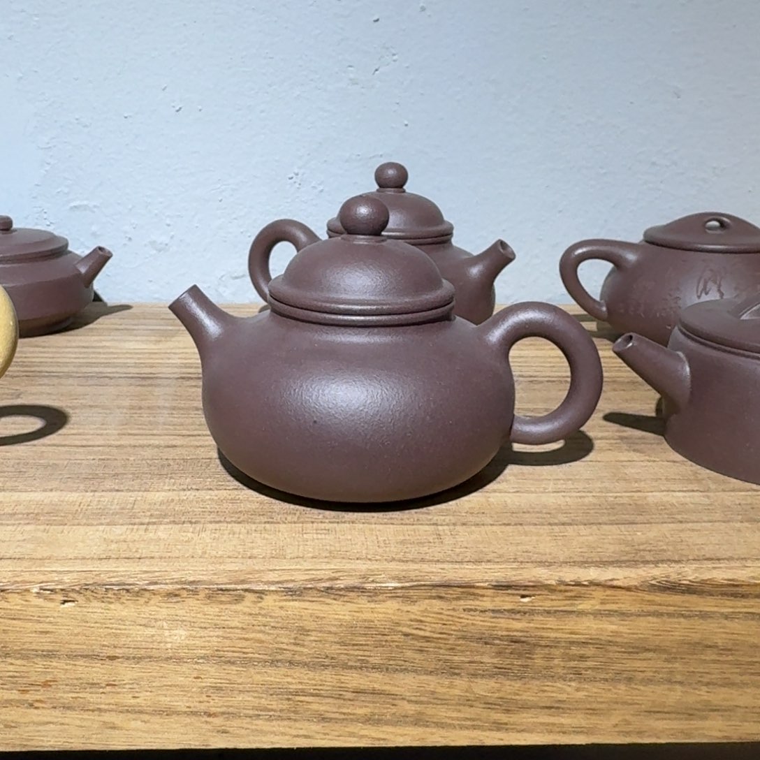 紫泥茶壶天青200毫升左右