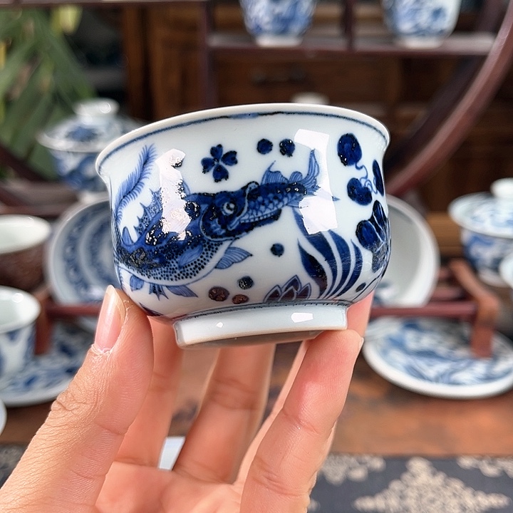 手工手绘，高端茶器