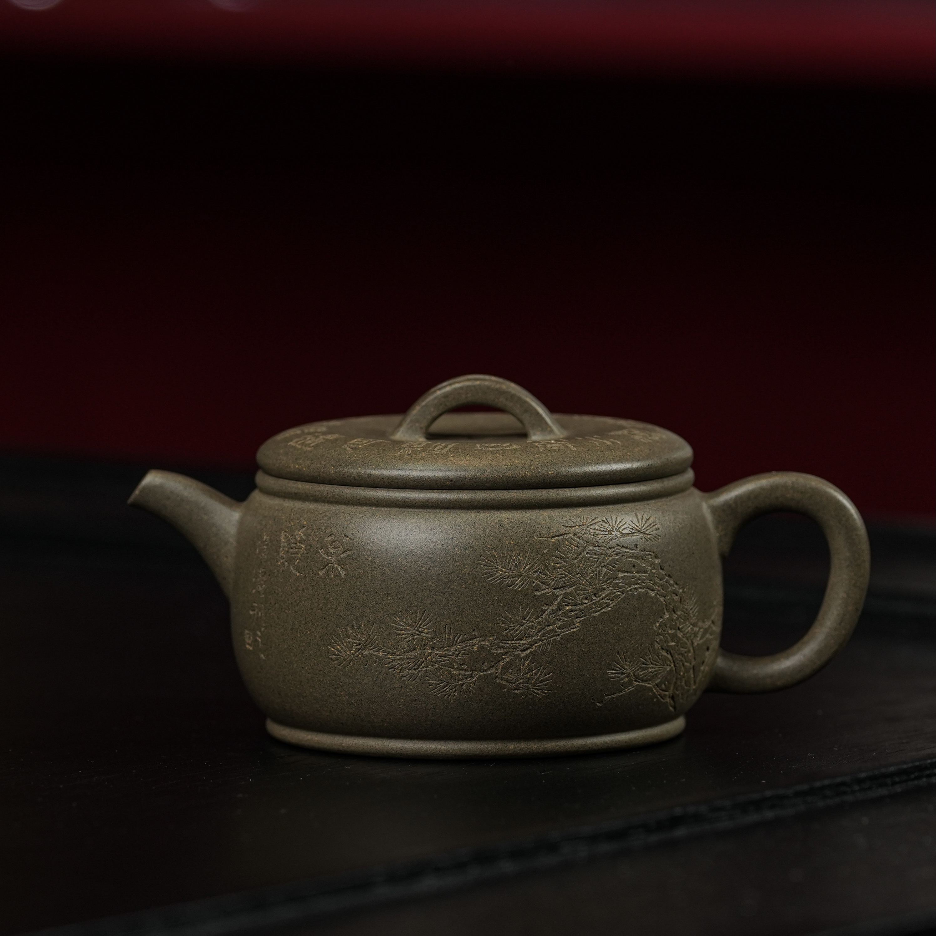 黄敏洪【汉瓦】200cc 青段 全手工紫砂