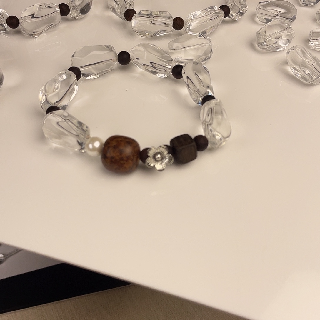 非金属手串白水小花款