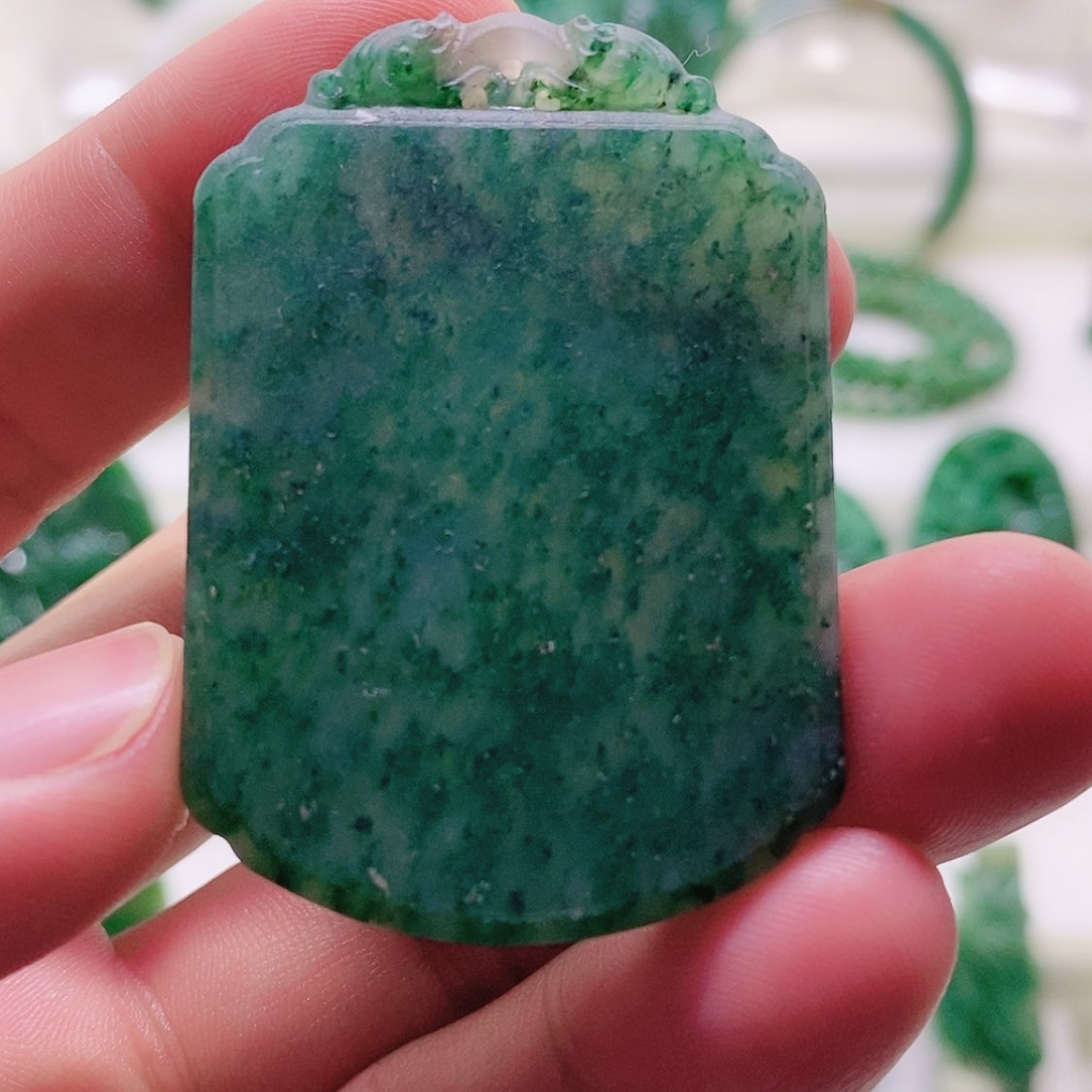 【闪购商品】独山玉未镶嵌挂链