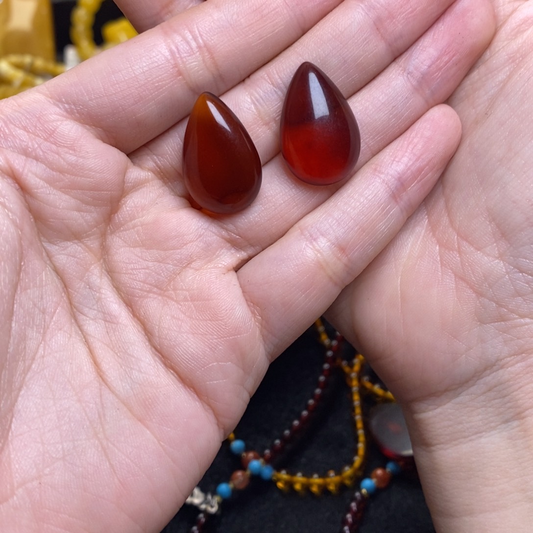 琥珀未镶嵌珠宝奇石