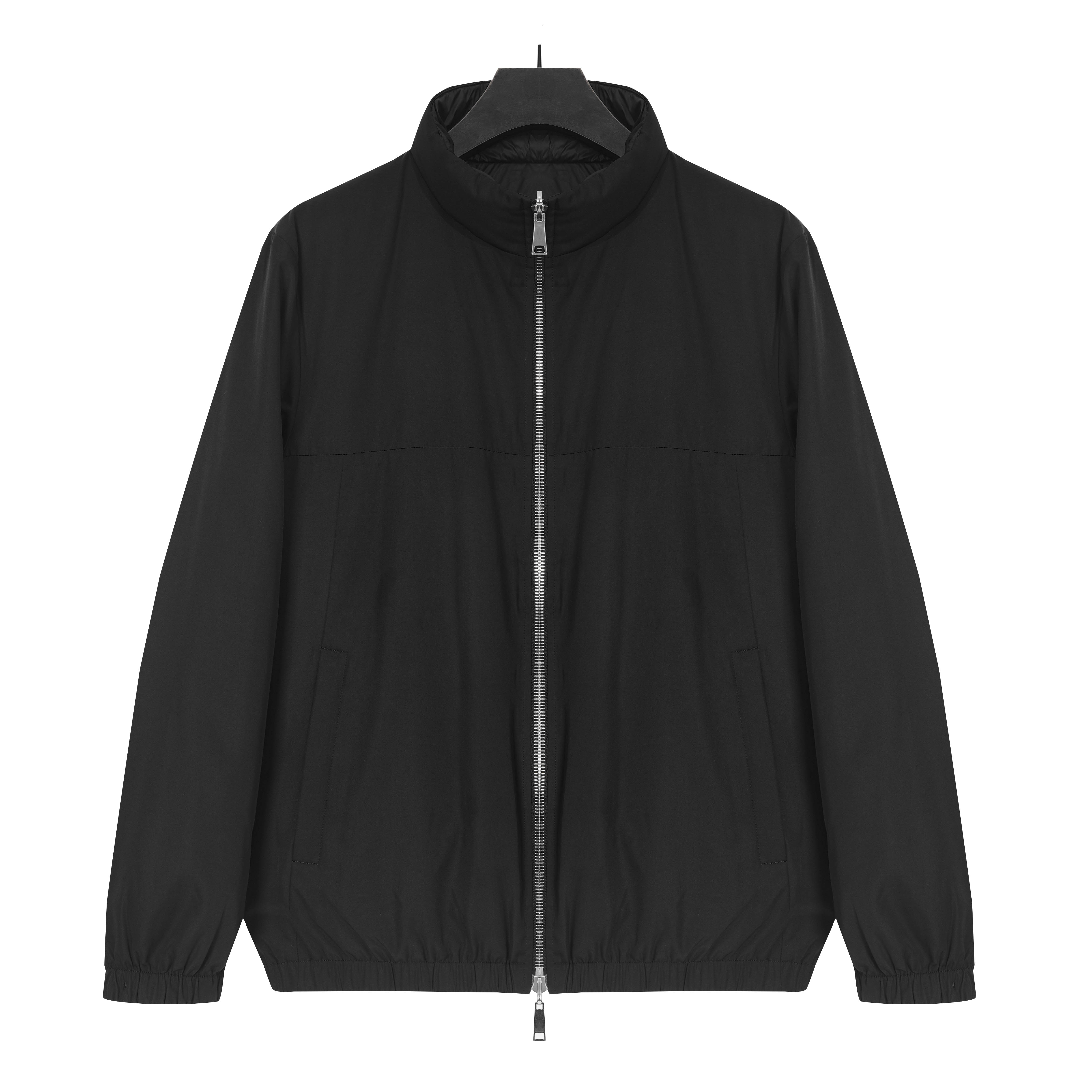 2024年秋冬新款双面羽绒服9711SYIPZHIPINDELICATE黑色保暖冬季