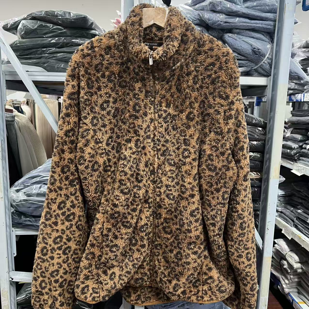 福惜 美单女士毛毛外套 7845