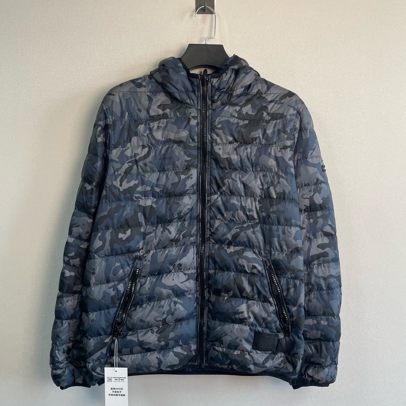 99新 COACH/蔻驰 Coach/蔻驰迷彩双面穿羽绒服/M码/99新/价8500