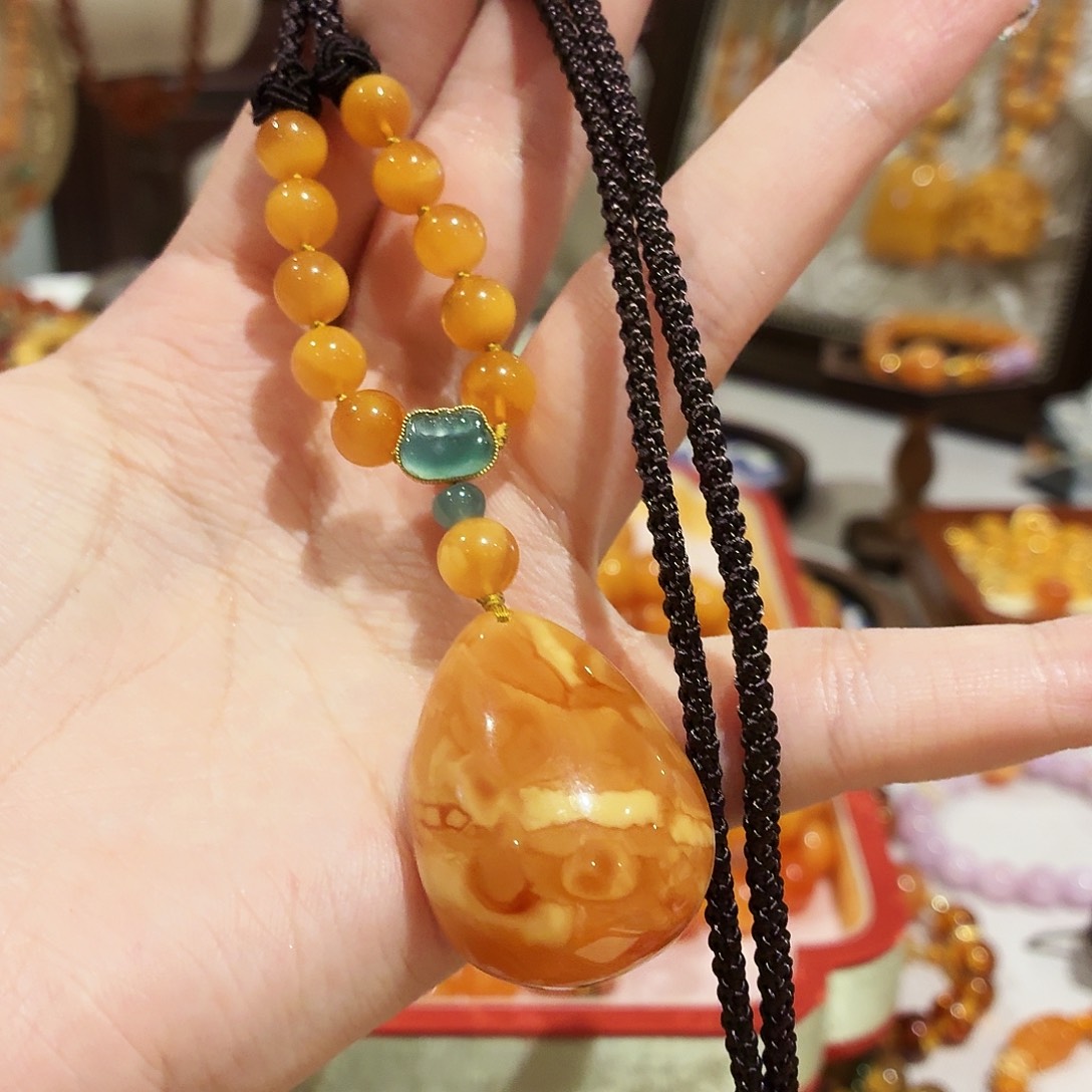 蜜蜡未镶嵌手链手串