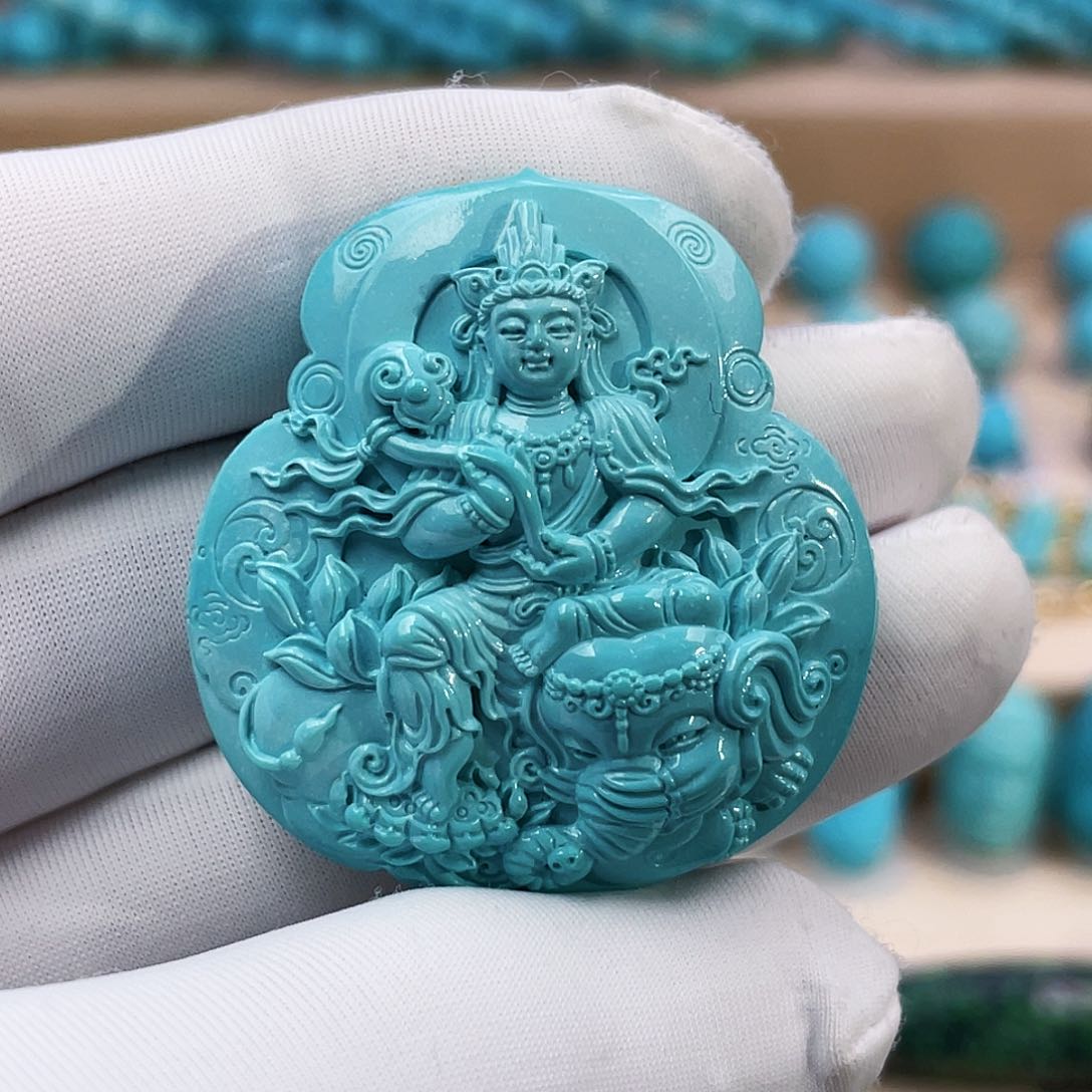 绿松石珠宝奇石未镶嵌