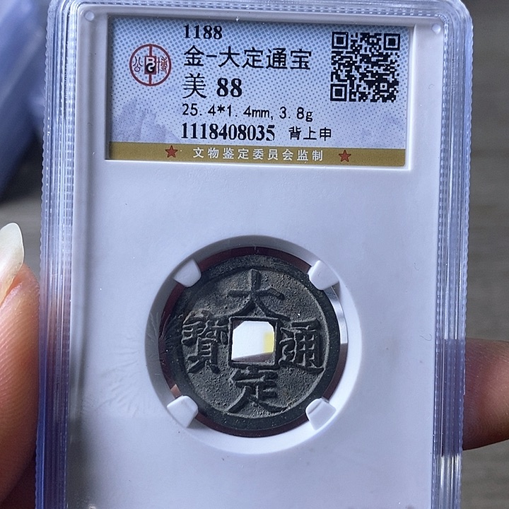 铜A闻博文化大定通宝