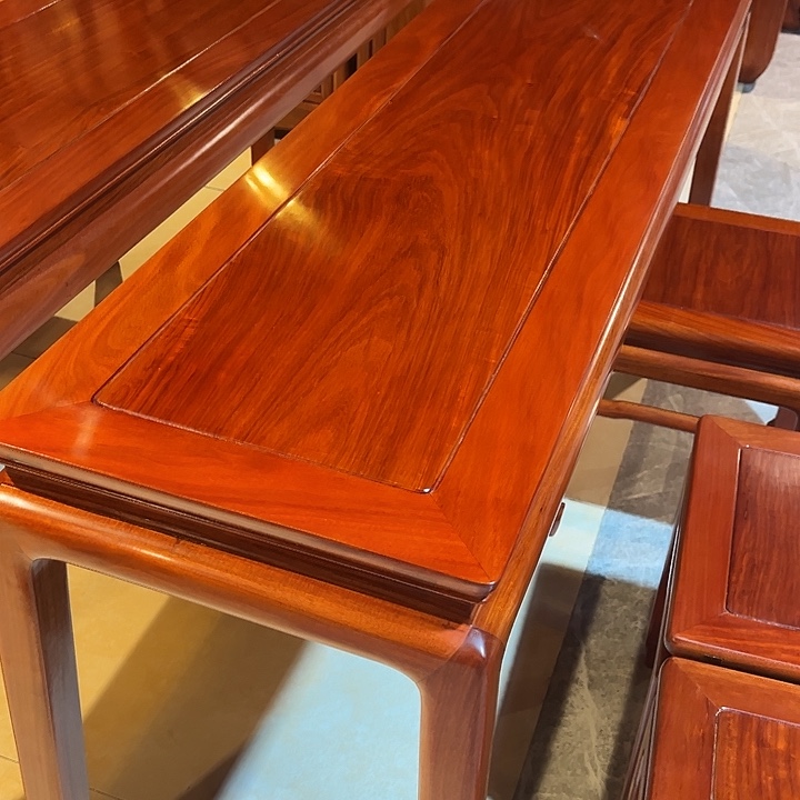 淞***店紫檀木类成套家具158条案