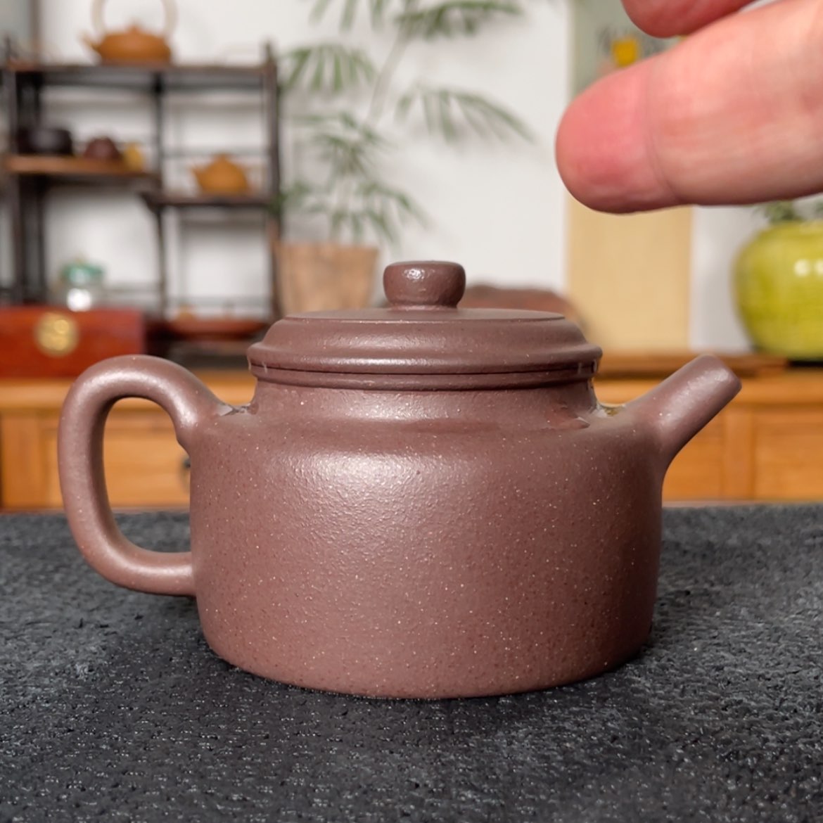 【闪购商品】茶壶紫砂德钟壶 底槽清