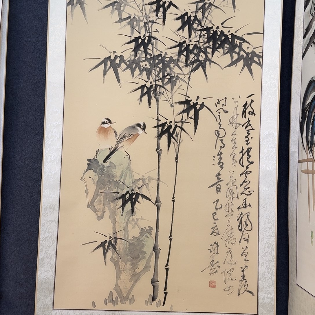 纯手绘国画作品好看四尺