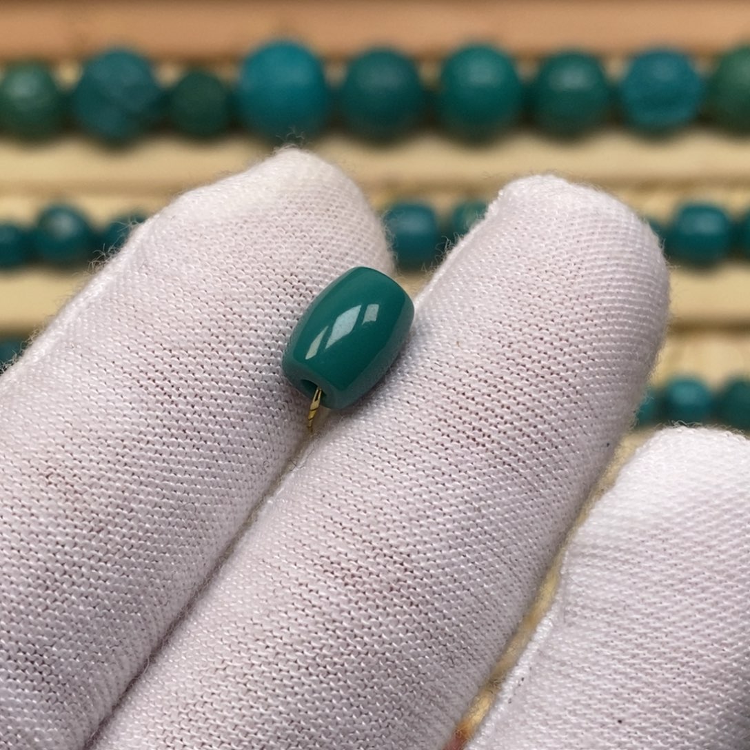 绿松石未镶嵌珠宝奇石1033/7.0mm