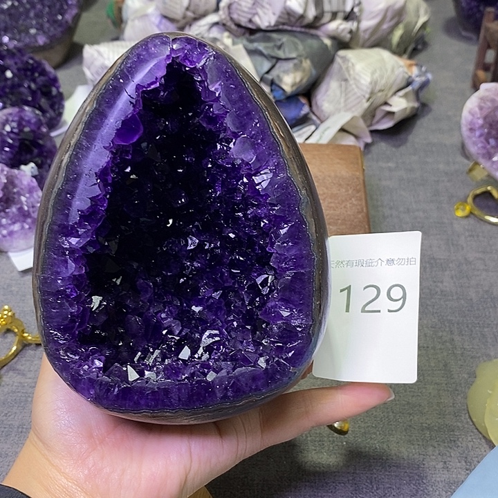 未镶嵌珠宝半成品紫晶