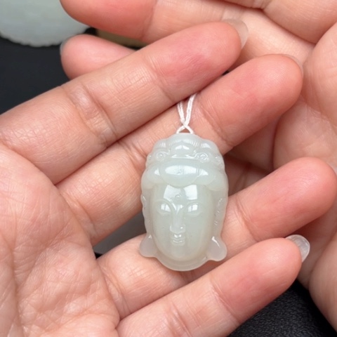 和田玉挂件未镶嵌申****0