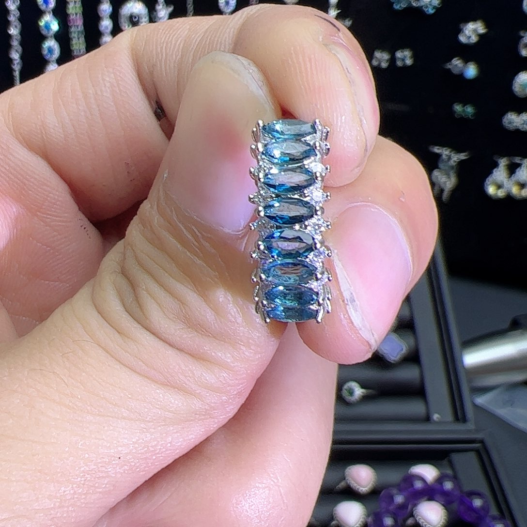 紫晶珠宝半成品未镶嵌