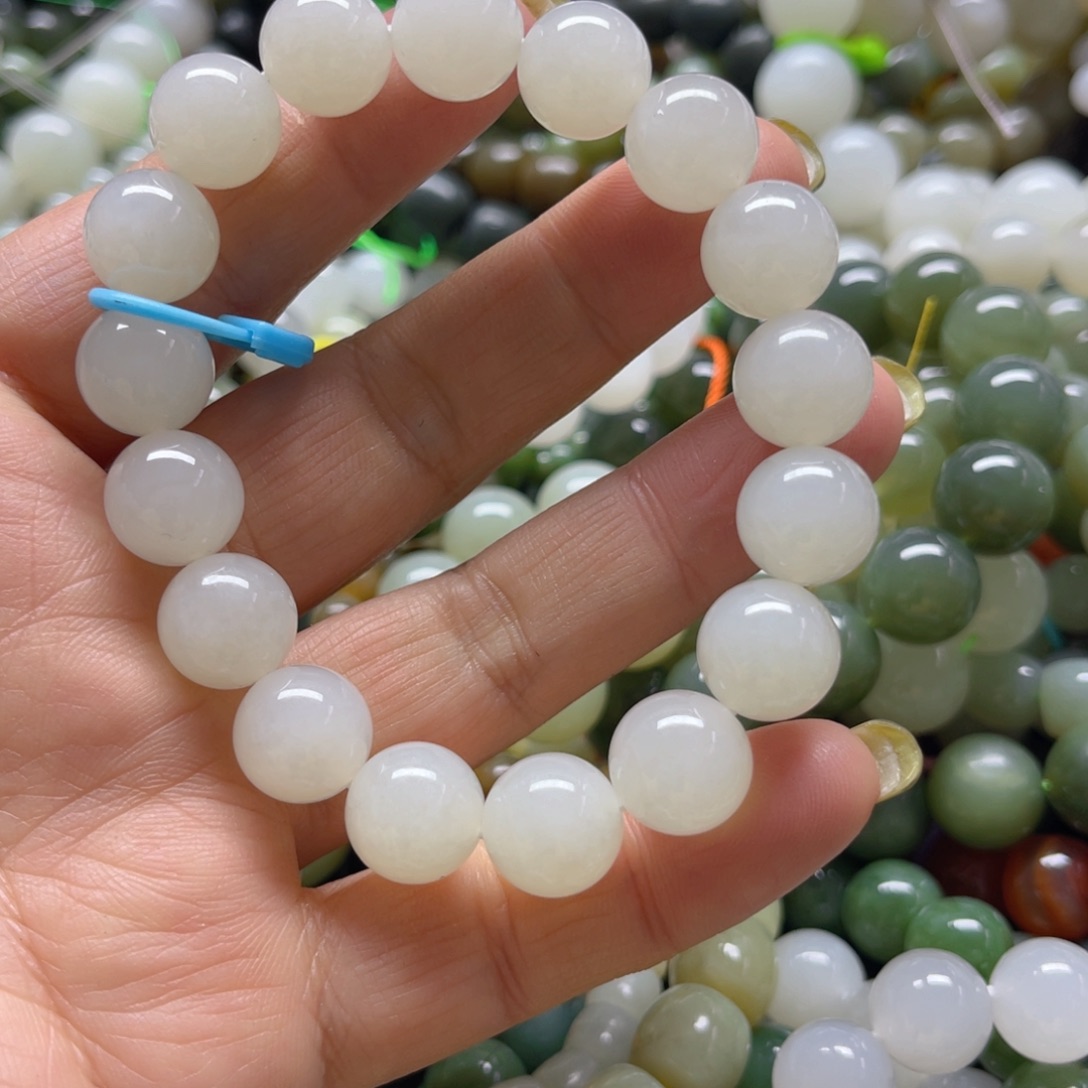 和田玉手链未镶嵌