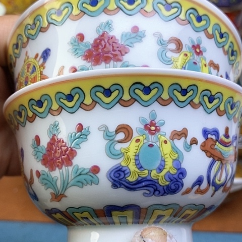 景德镇陶瓷藏式茶碗