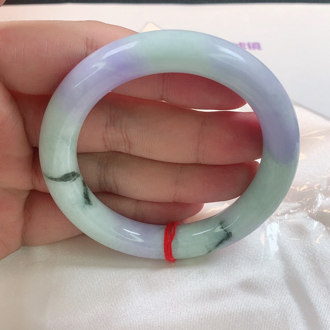 翡翠未镶嵌手镯（圆镯）366号