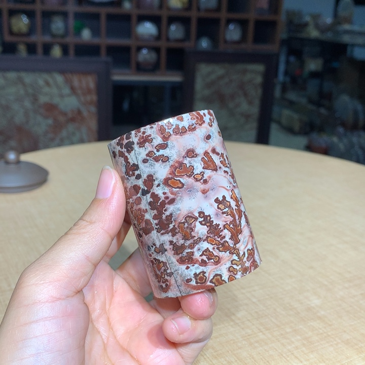 ，广西国画石摆件，收藏观赏