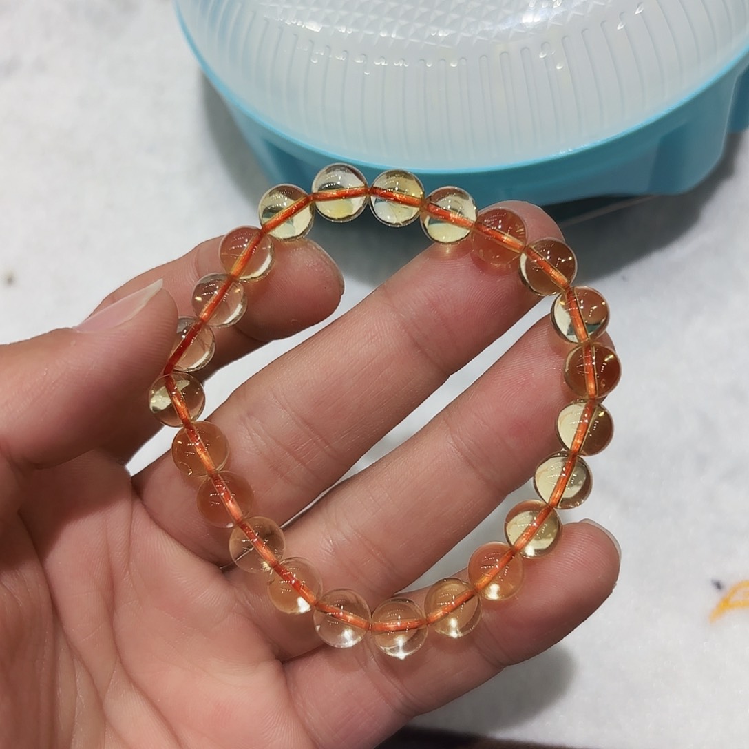 水晶手串未镶嵌玩***猫水晶