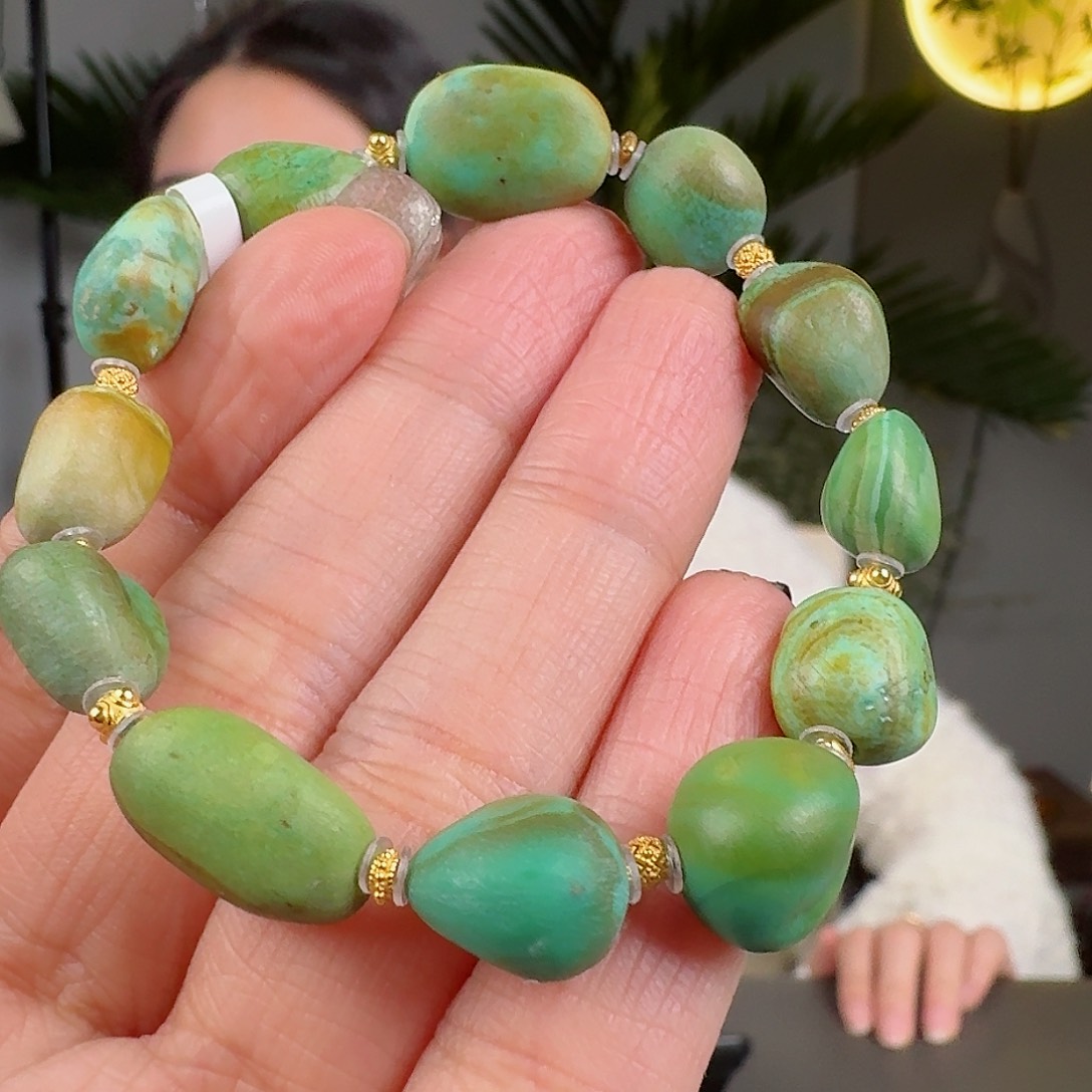 绿松石珠宝奇石未镶嵌