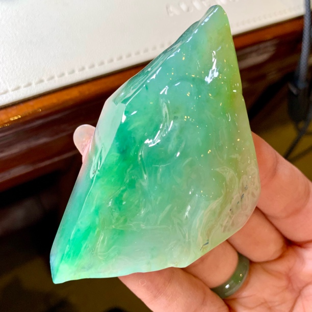 幻巧玉雕 缅甸天然a货翡翠 雕刻定制