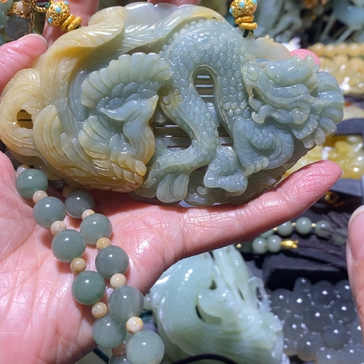 岫玉岫玉吊坠未镶嵌