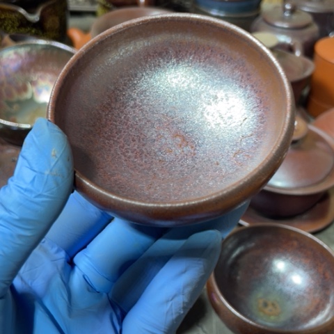 茶盏建阳建盏微瑕柴烧