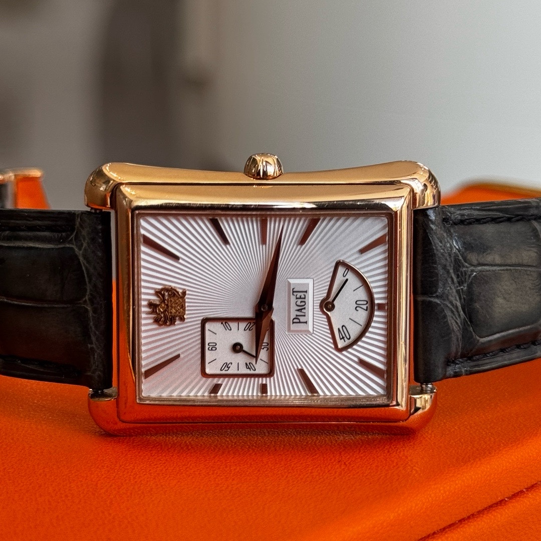 95新 Piaget/伯爵 /BLACK TIE系列/18k玫瑰金/G0A33070/32mm腕表
