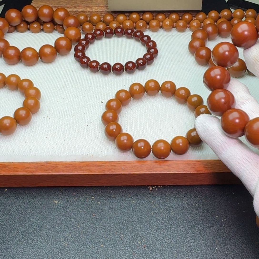 橄榄核手串/手链承****计1.75树王全品小孔无补漏