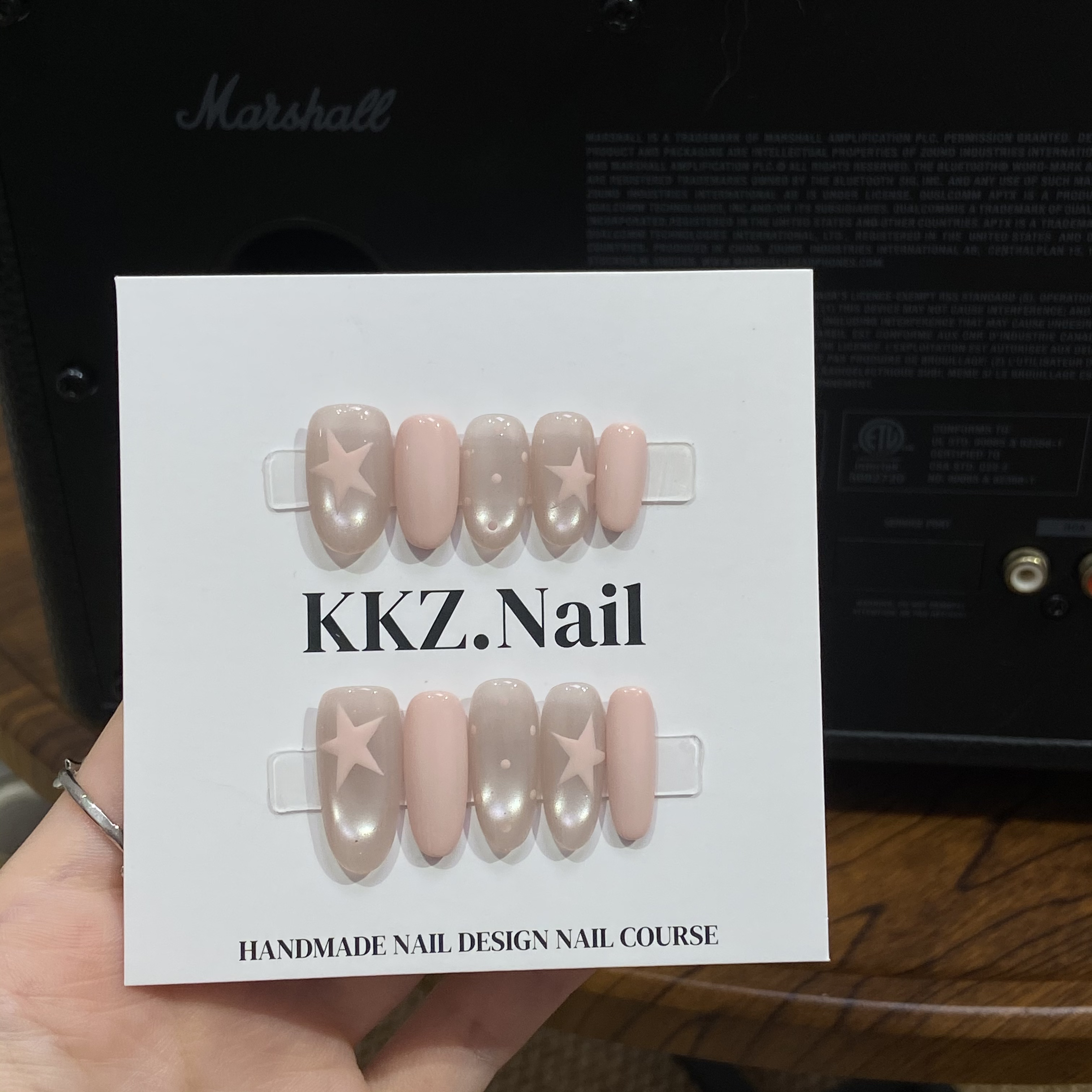 粉星星·KKZ纯手工光疗甲片