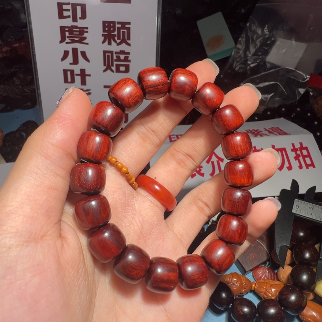 檀香紫檀（小叶紫檀）手串/手链1.2/好的
