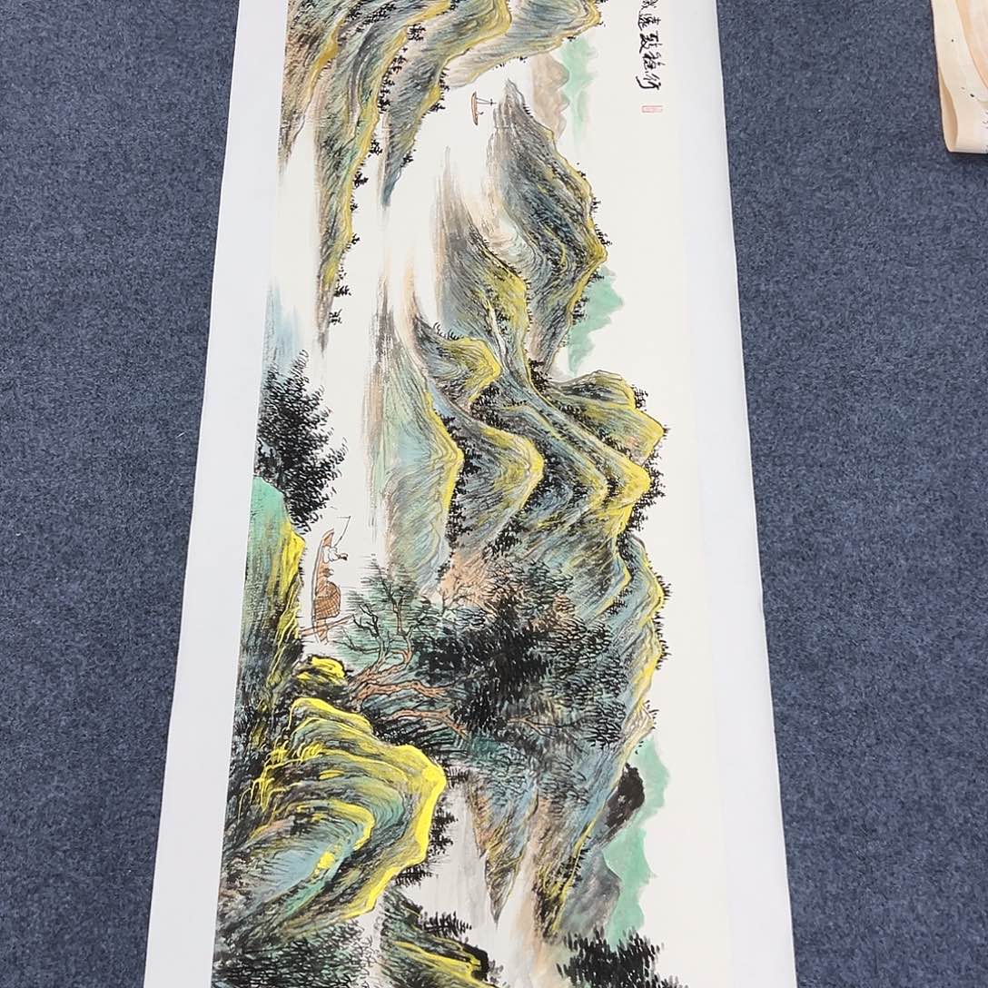 国画国画作品宣纸纯手绘
