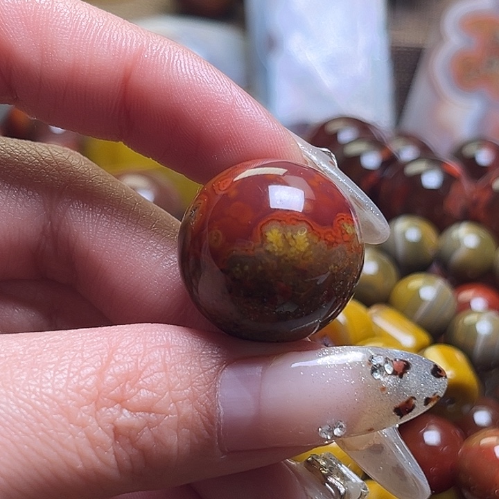 玛瑙/玉髓未镶嵌吊坠