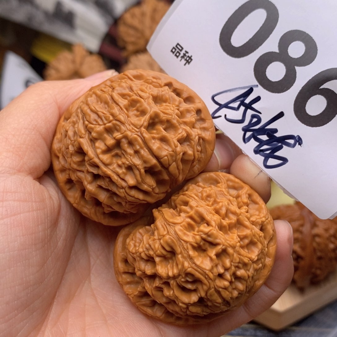 文玩核桃把件086号45水龙