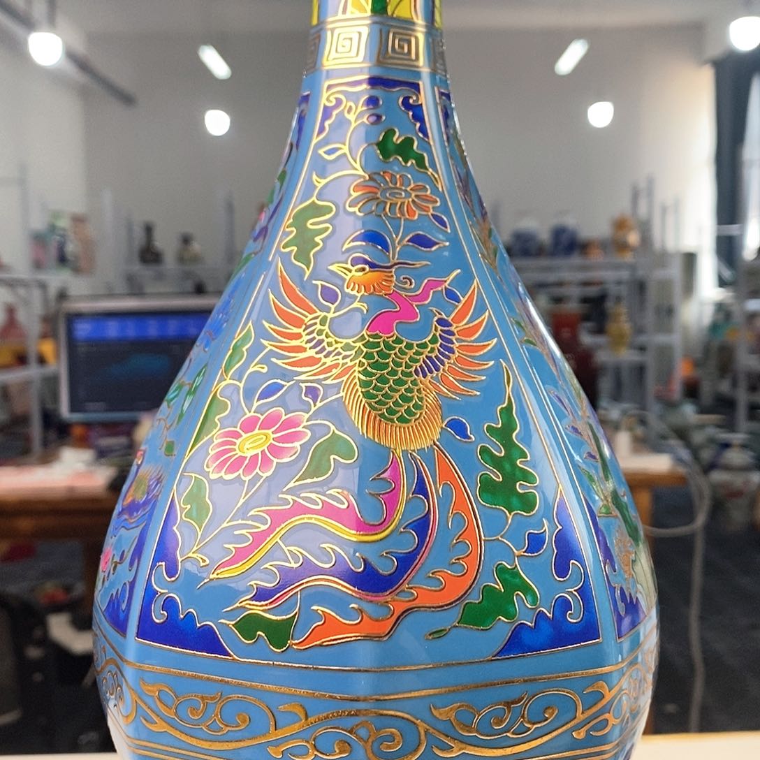 景德镇陶瓷花瓶摆件