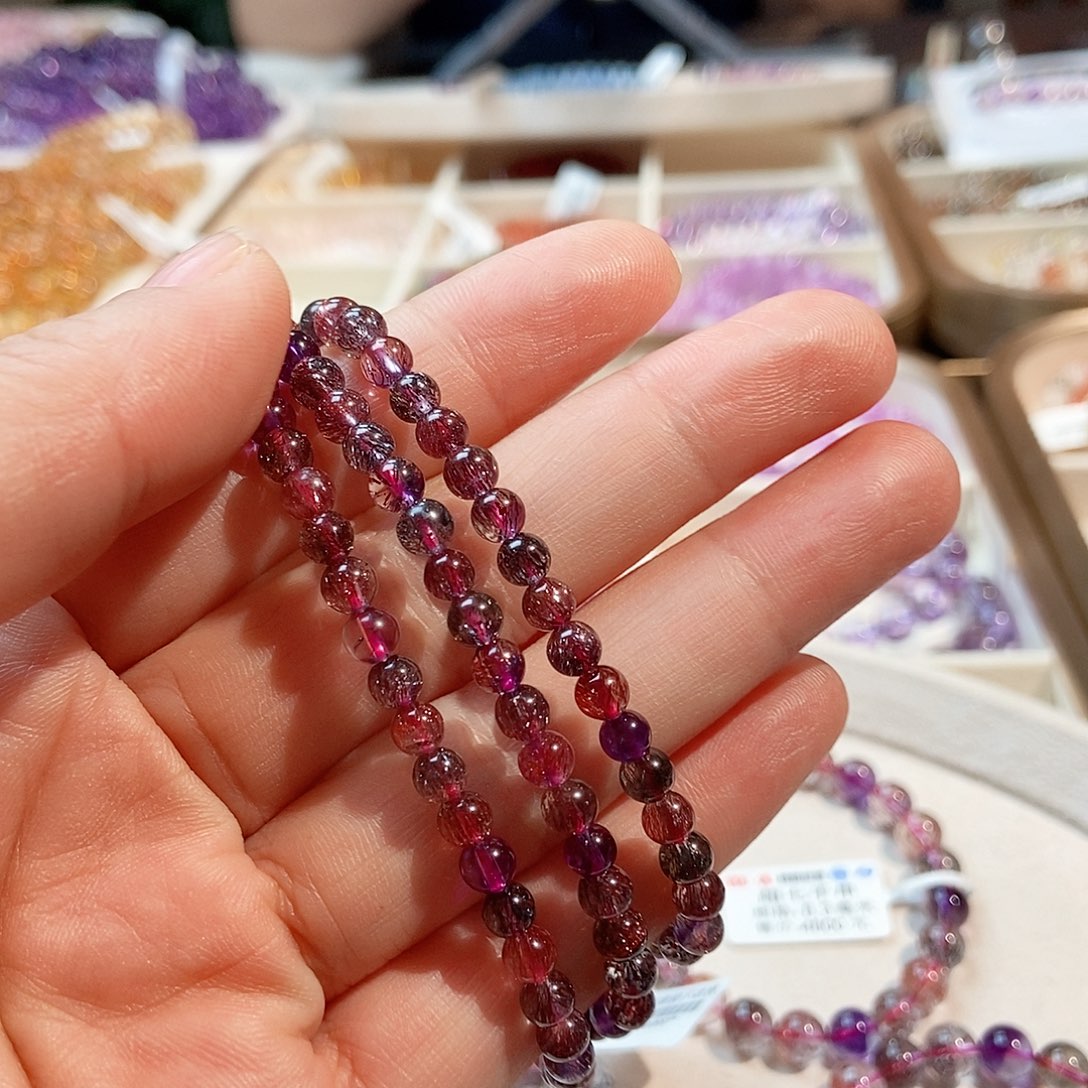 别***@水晶手链未镶嵌水晶手串4.8