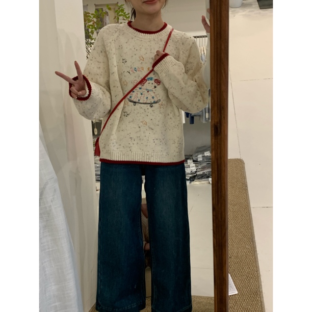 【Maomao】杂色小狗毛衣