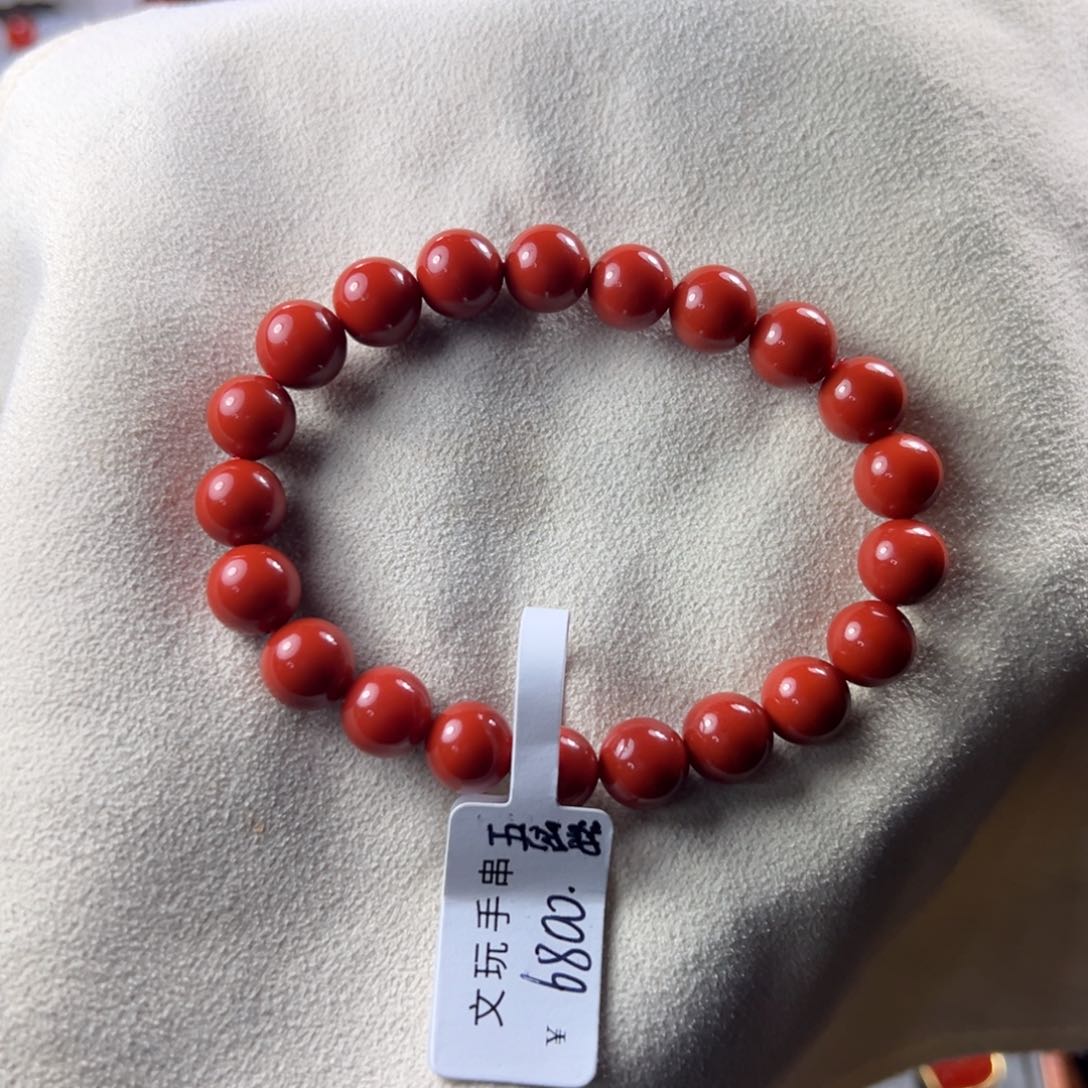 南红玛瑙手链未镶嵌跃***?