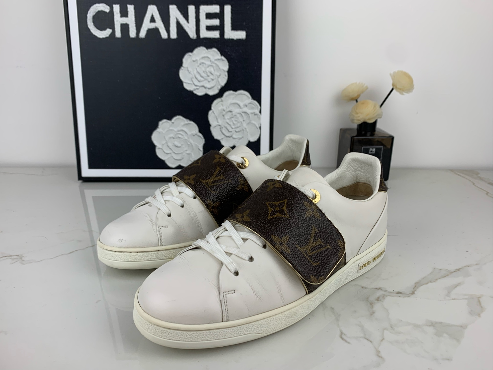 95新 LouisVuitton/路易威登 lv老花魔术贴/nn00006